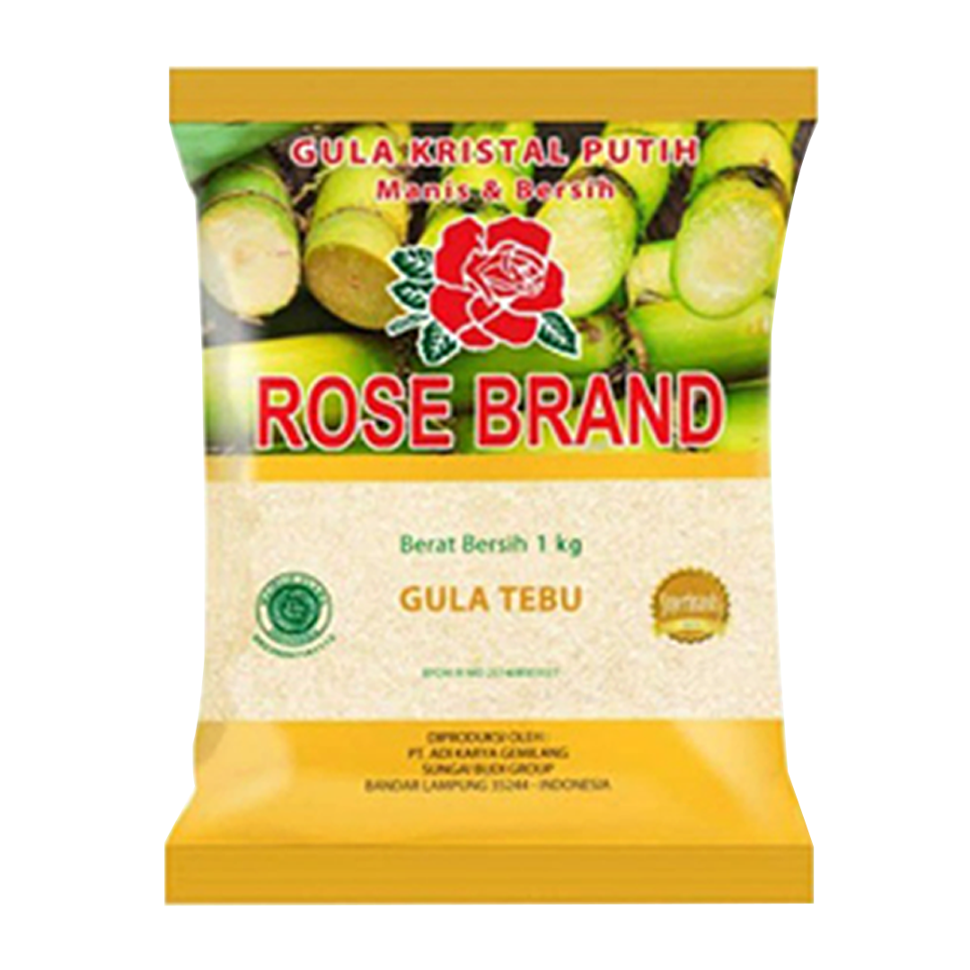 gula kristal putih premium rose brand 1kg gula manis gula tebu