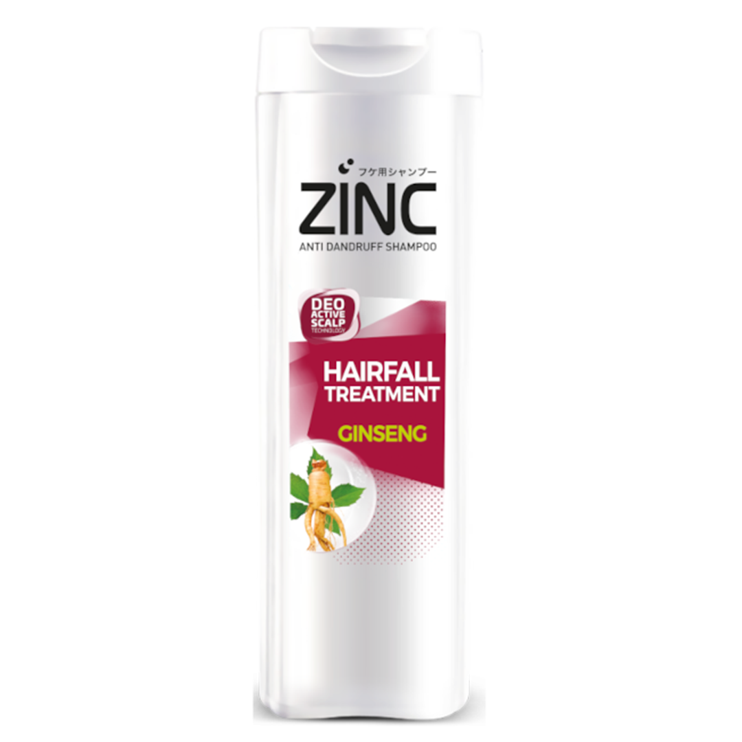 anti dandruff shampoo zinc hairfall treatment ginseng
