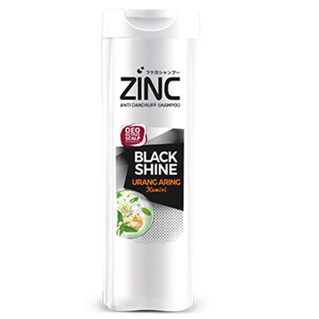 anti dandruff shampoo zinc black shine urang aring kemiri